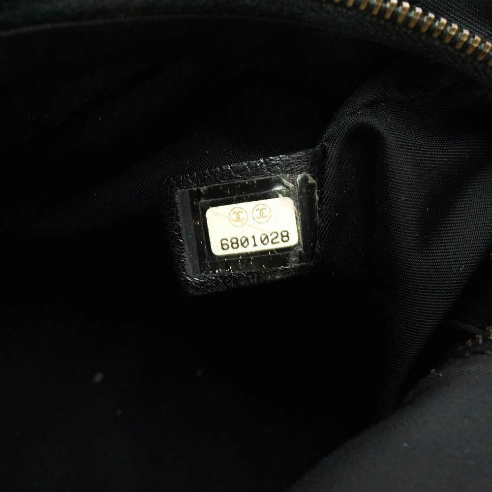 Auth Chanel Cosmetic Pouch Nylon Black #13612C96 - Picture 14 of 14